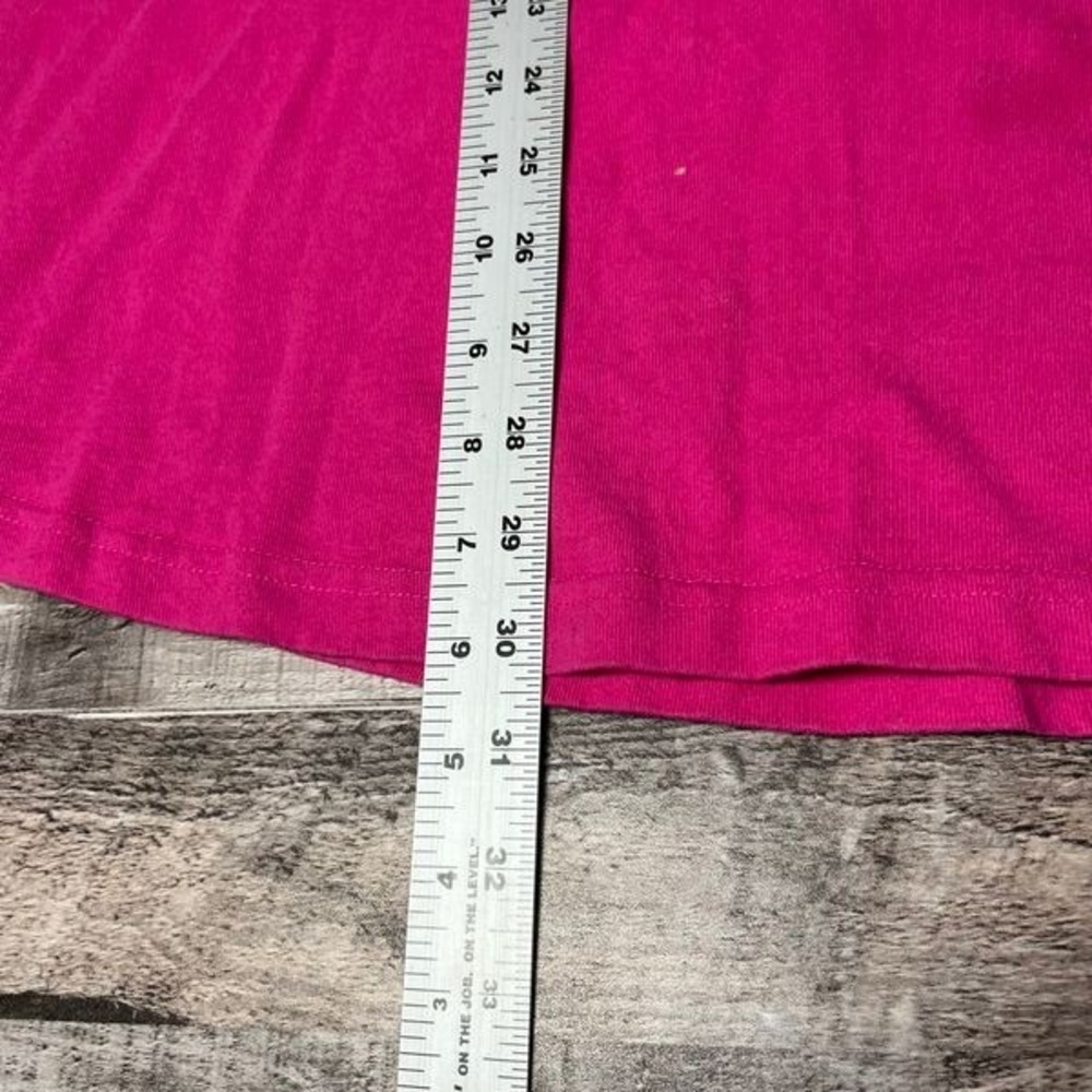 Disney Spirit Jersey Adult 2XL Pink Silver Glitter Disneyland Resort Spellout - Picture 7 of 11